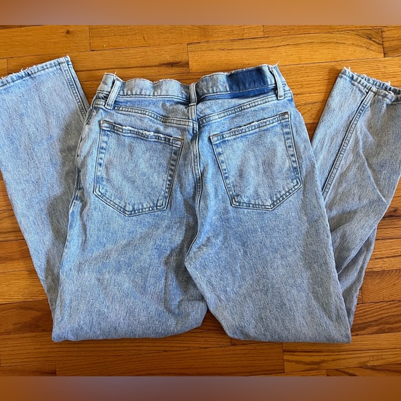 Abercrombie & Fitch Curve Love Ultra High Rise 90s Straight Jean size 8s - Picture 4 of 10